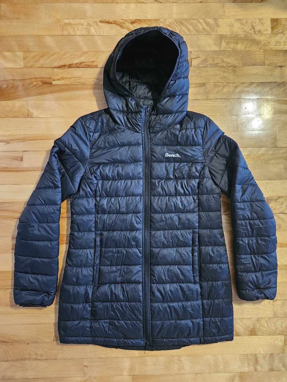 Bench Women's 3/4 Length Coat Jacket With Hood